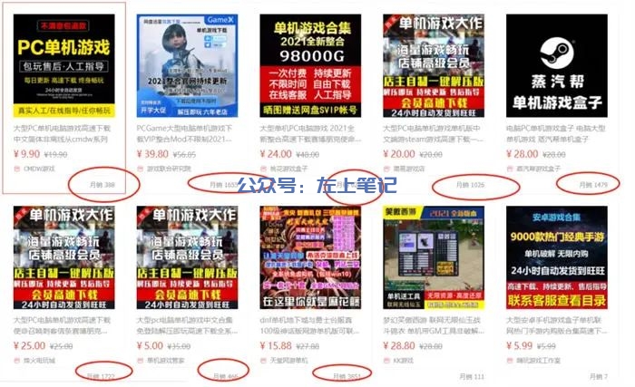 卖单机游戏一年赚几十万的暴利项目 赚钱 好文分享 第2张 图片